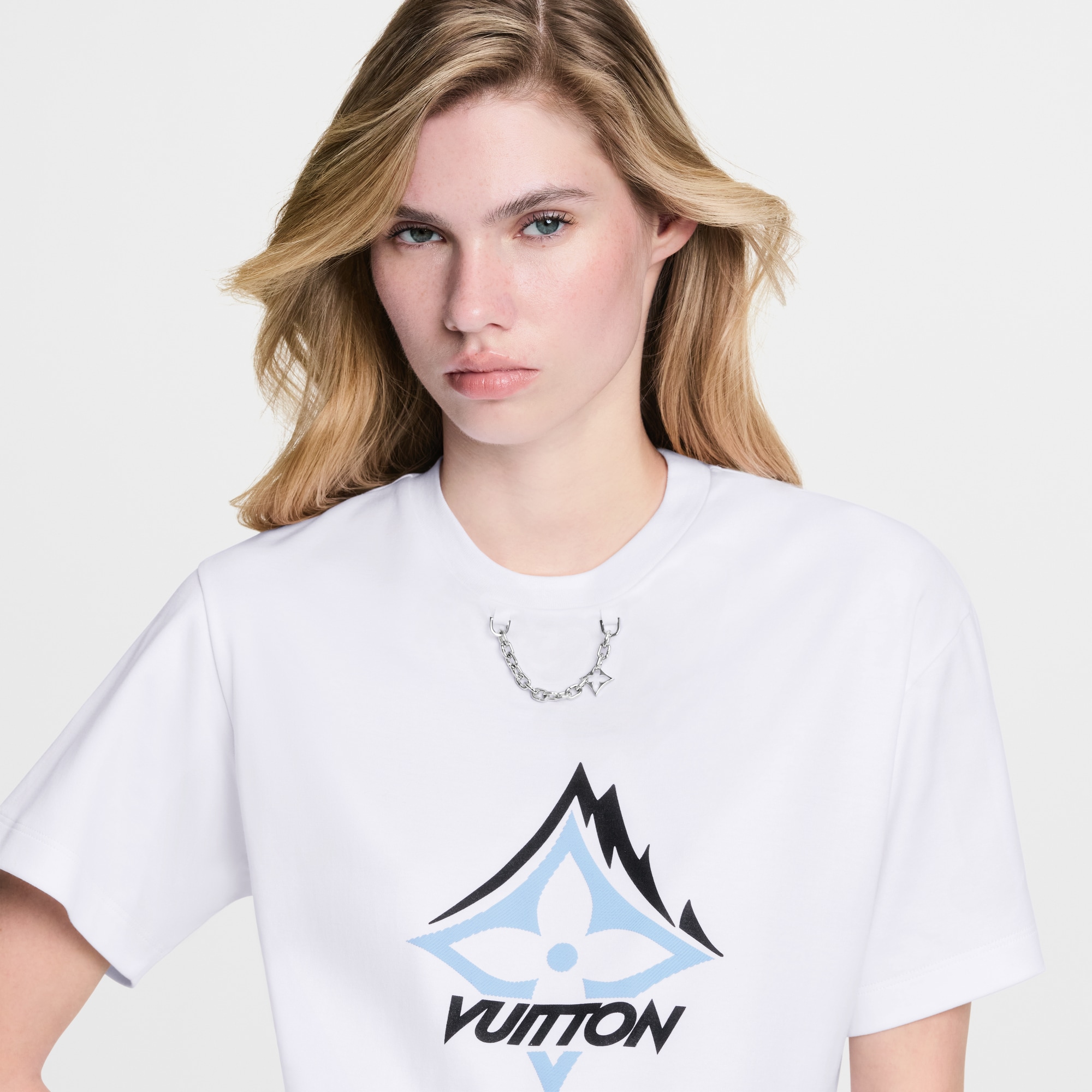 Women - Mountain Signature T-Shirt  Women Ready-to-Wear Tops | LOUIS VUITTON (Product zoom)