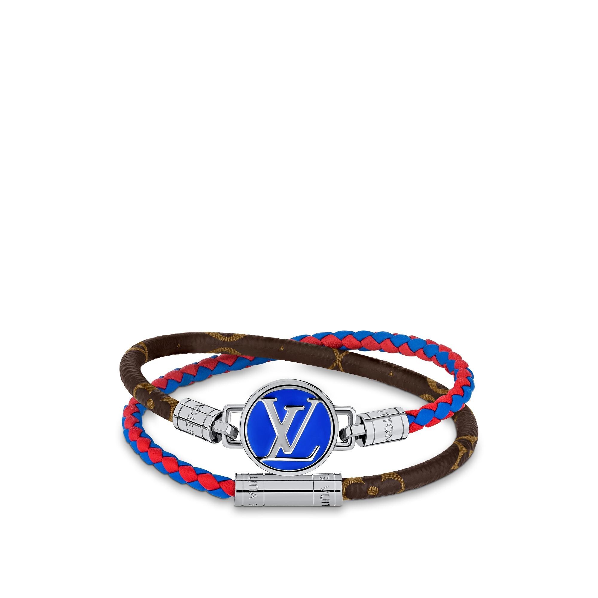 louis vuitton monogram mens bracelet