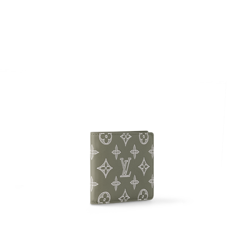 Bags and Small Leather Goods - Multiple Wallet Monogram Shadow Leather Bags and Small Leather Goods Men's Small Leather Goods Compact & Long Wallets | LOUIS VUITTON (Product zoom)