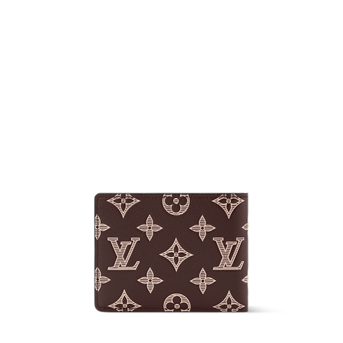 Men - Multiple Wallet Monogram Shadow Men Wallets and Small Leather Goods All Wallets and Small Leather Goods | LOUIS VUITTON (Product zoom)