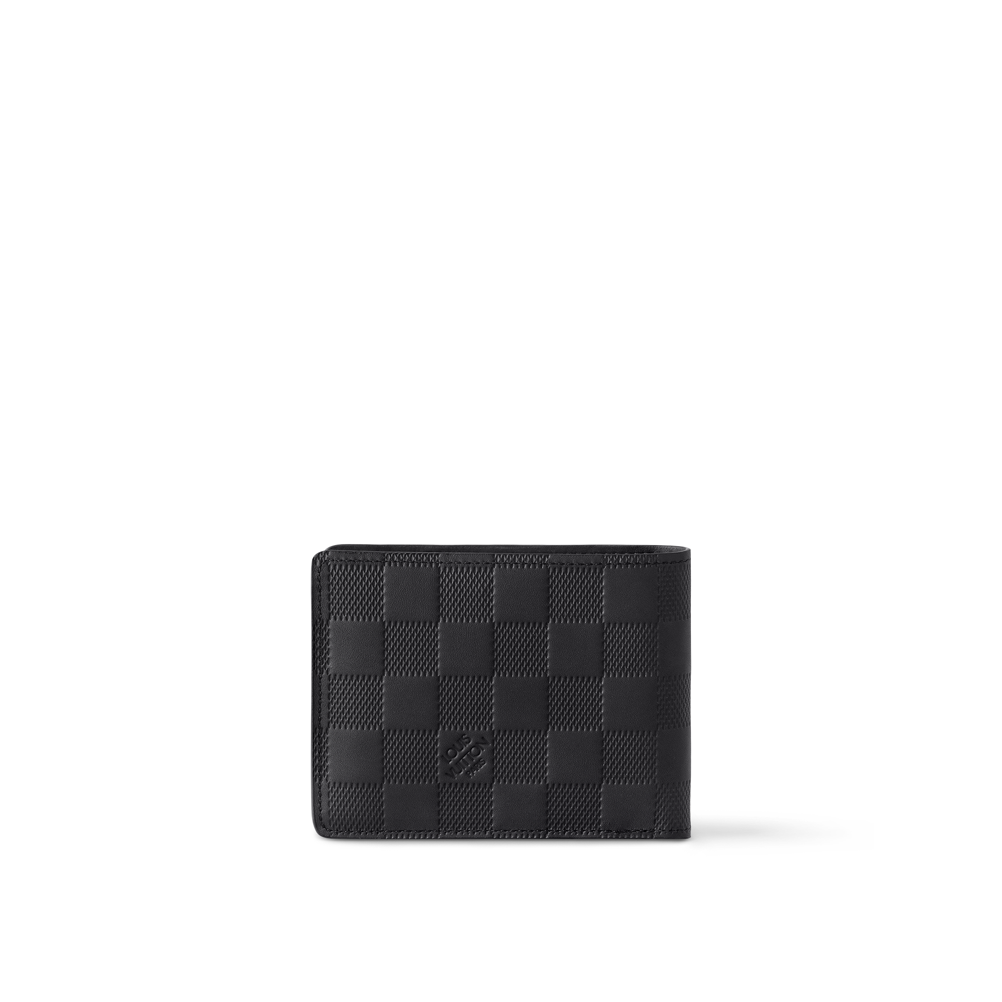 Men - Multiple Wallet Damier Infini Leather Men Personalisation Small Leather Goods | LOUIS VUITTON (Product zoom)