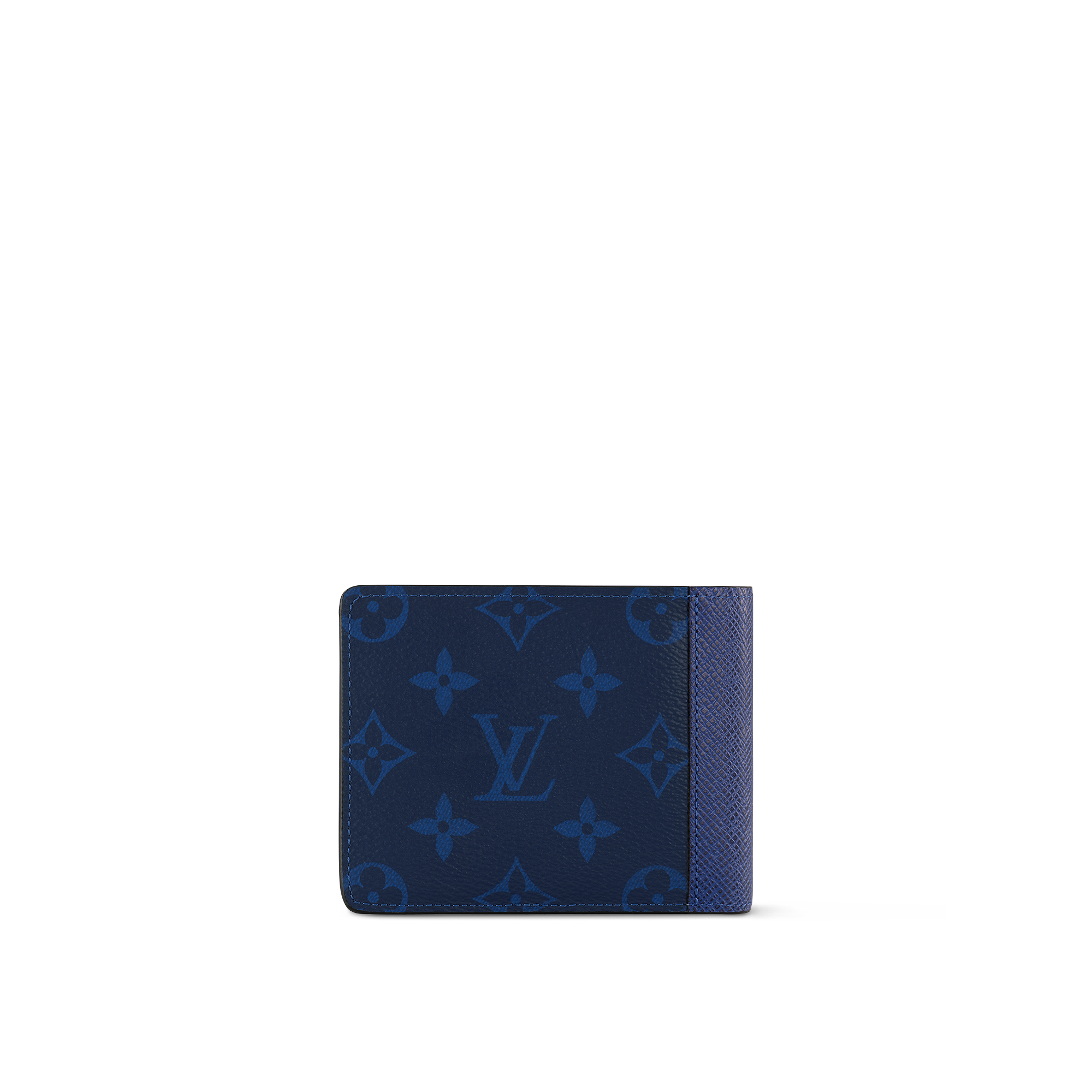 louis vuitton wallet black and blue