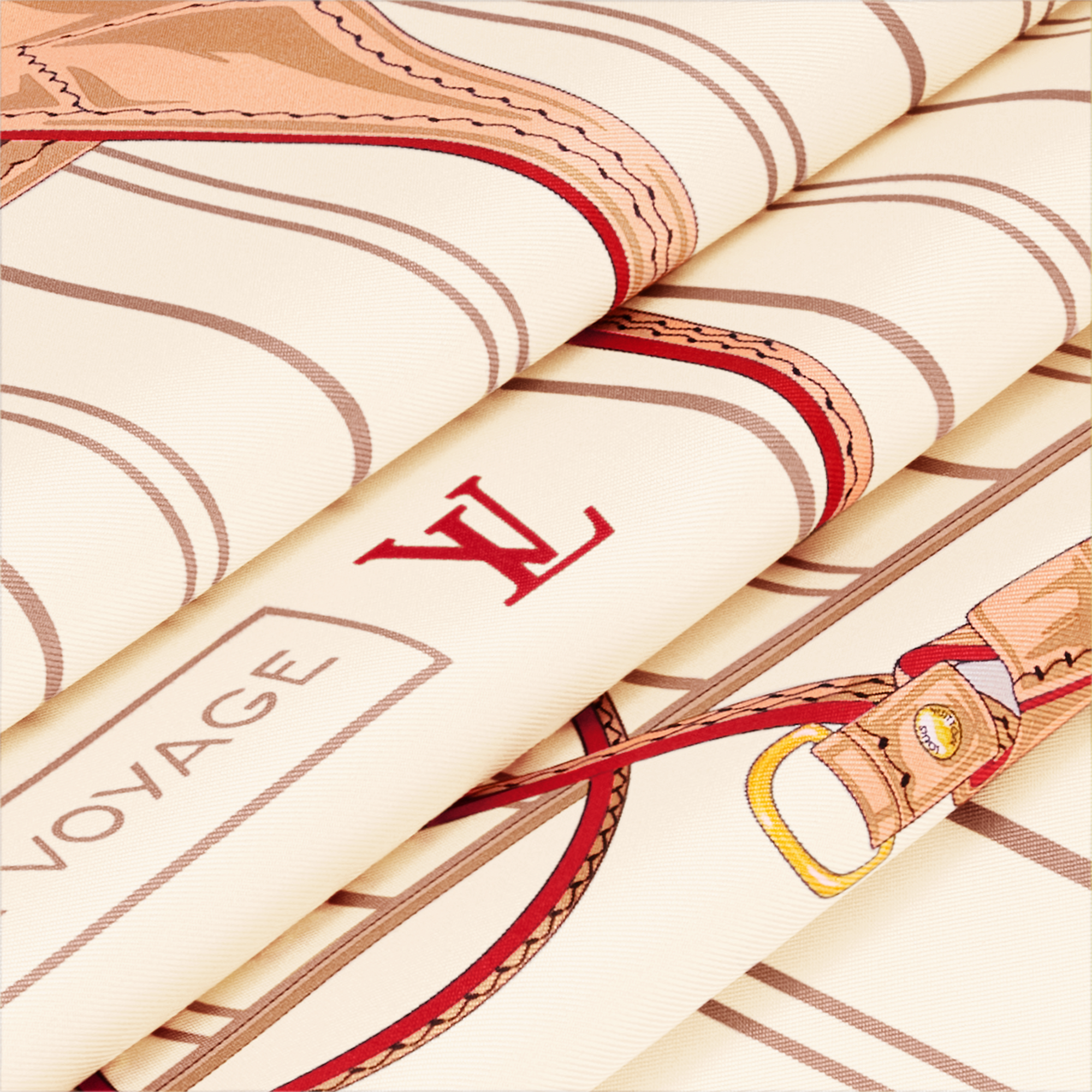 Women - My Neverfull Square 90 S00 Women Accessories Silk Squares and Bandeaux | LOUIS VUITTON (Product zoom)