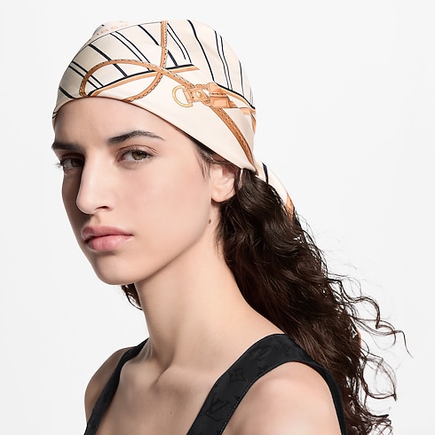 Women - My Neverfull Square 90 S00 Women Accessories Silk Squares and Bandeaux | LOUIS VUITTON (Product zoom)