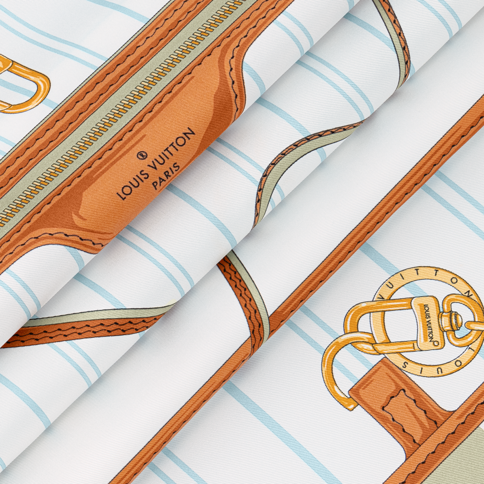 Women - My Neverfull Square 90 S00 Women Accessories Silk Squares and Bandeaux | LOUIS VUITTON (Product zoom)