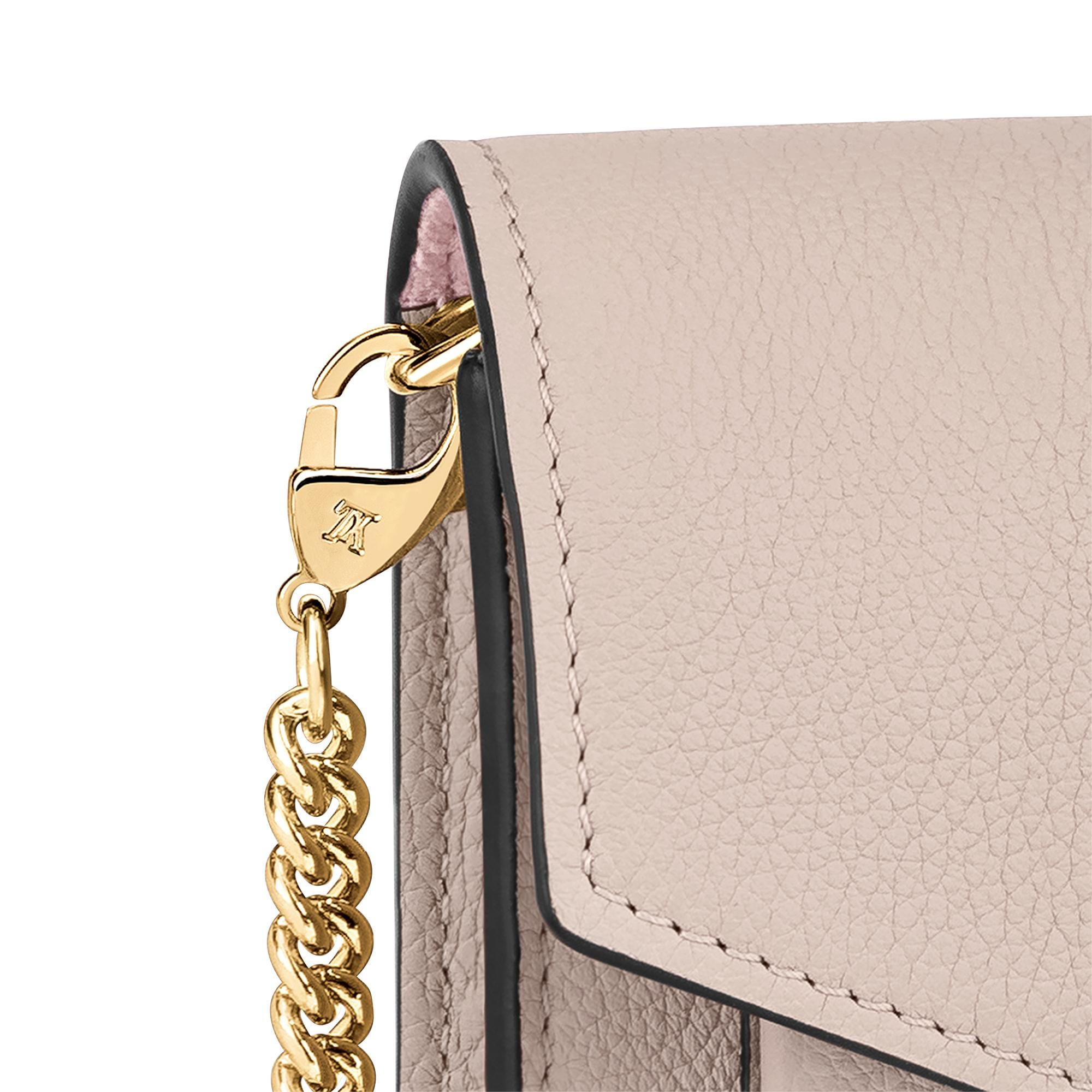 Women - Mylockme Chain Pochette Lockme Leather Women Wallets and Small Leather Goods All Wallets and Small Leather Goods | LOUIS VUITTON (Product zoom)