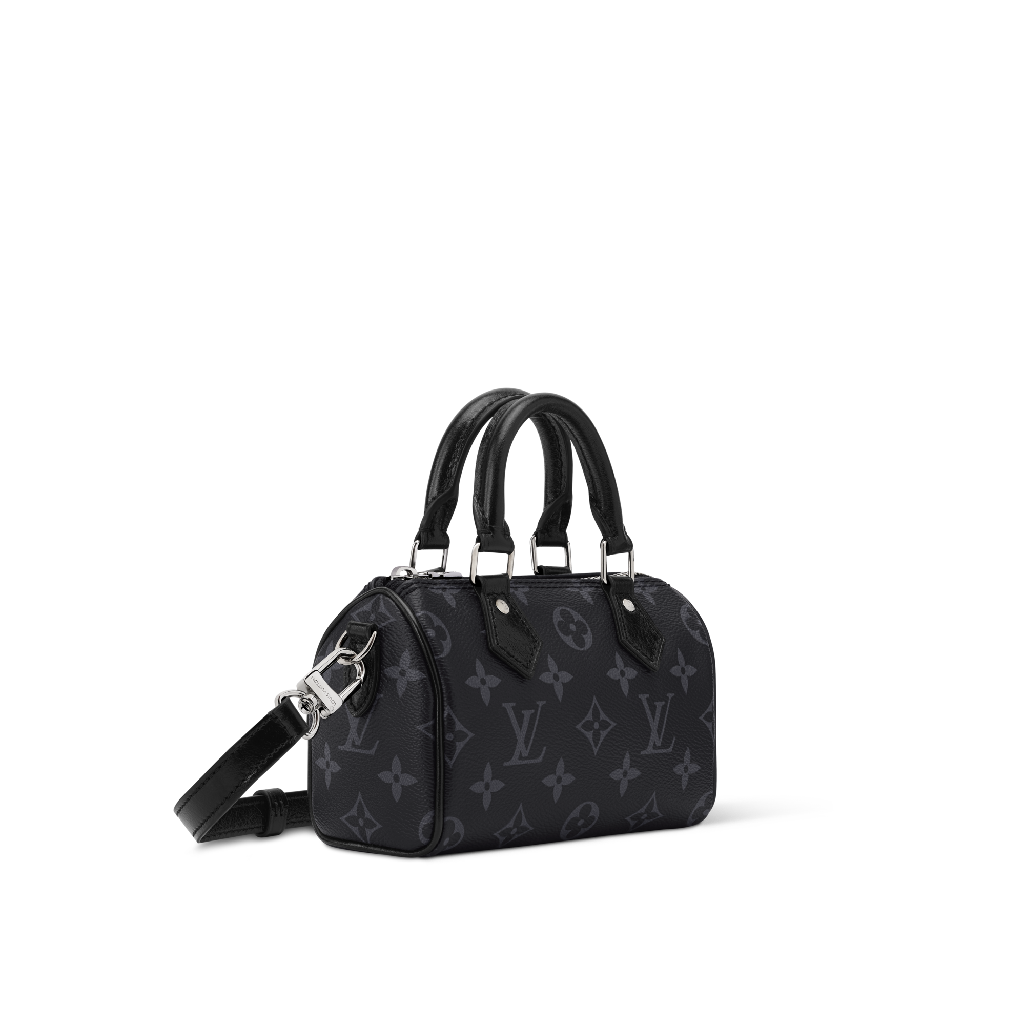 Women - Nano Speedy Bag Monogram Eclipse Women Wallets and Small Leather Goods Wallets on Chain and Mini Bags | LOUIS VUITTON (Product zoom)