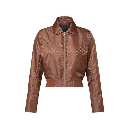 Women - Nanogram Bomber Jacket Women Ready-to-Wear Coats and Jackets | LOUIS VUITTON (Product zoom)
