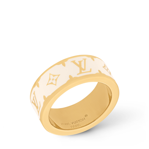 Women - Nanogram Enamel Ring S00 Women Fashion Jewellery Rings | LOUIS VUITTON (Product zoom)