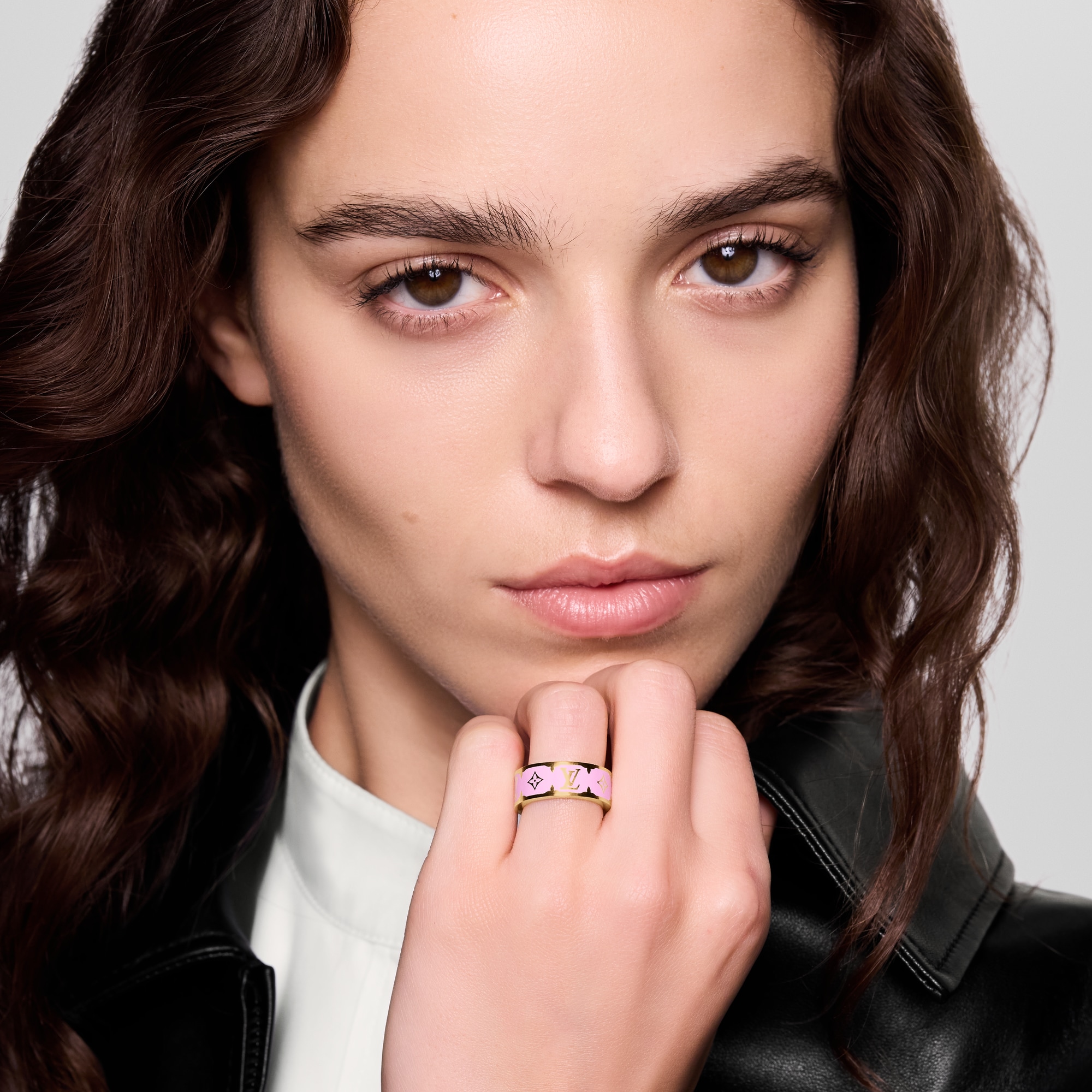 Women - Nanogram Enamel Ring S00 Women Fashion Jewellery Rings | LOUIS VUITTON (Product zoom)