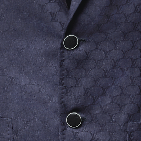 Men - Napolitana Single-Breasted Jacket Men Ready-to-Wear Blazers and Jackets | LOUIS VUITTON (Product zoom)