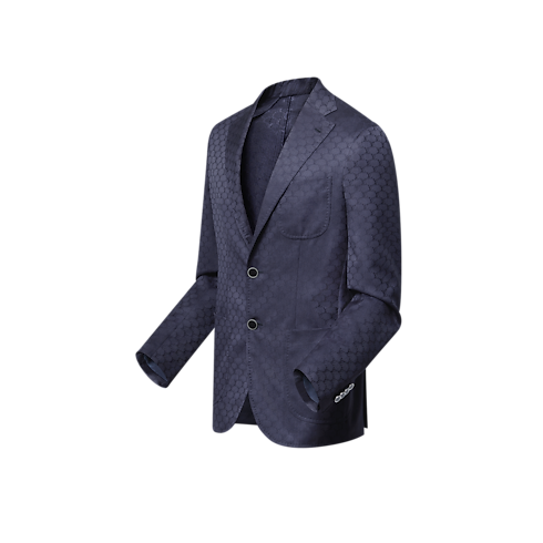 Men - Napolitana Single-Breasted Jacket Men Ready-to-Wear Blazers and Jackets | LOUIS VUITTON (Product zoom)