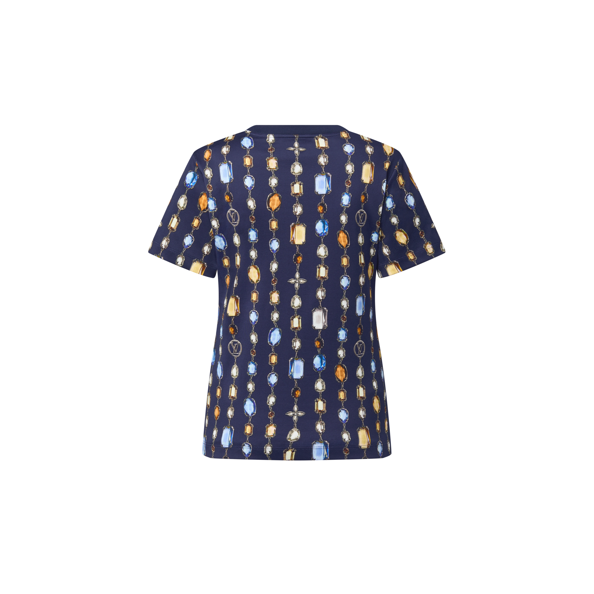 Women - Necklace Print T-Shirt  Women Ready-to-Wear Tops | LOUIS VUITTON (Product zoom)