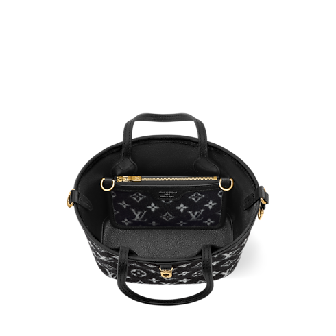 Women - Neverfull Inside Out BB Bag Minigram Leather Women New In Women } | LOUIS VUITTON (Product zoom)
