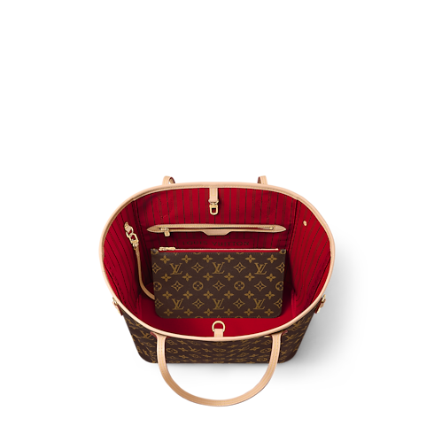Women - Neverfull MM Tote Bag Monogram Canvas Women Handbags Handbags | LOUIS VUITTON (Product zoom)