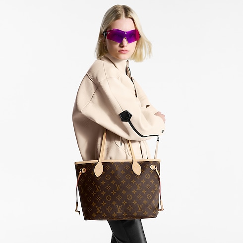 Women - Neverfull PM Tote Bag Monogram Canvas Women Handbags All Collections | LOUIS VUITTON (Product zoom)