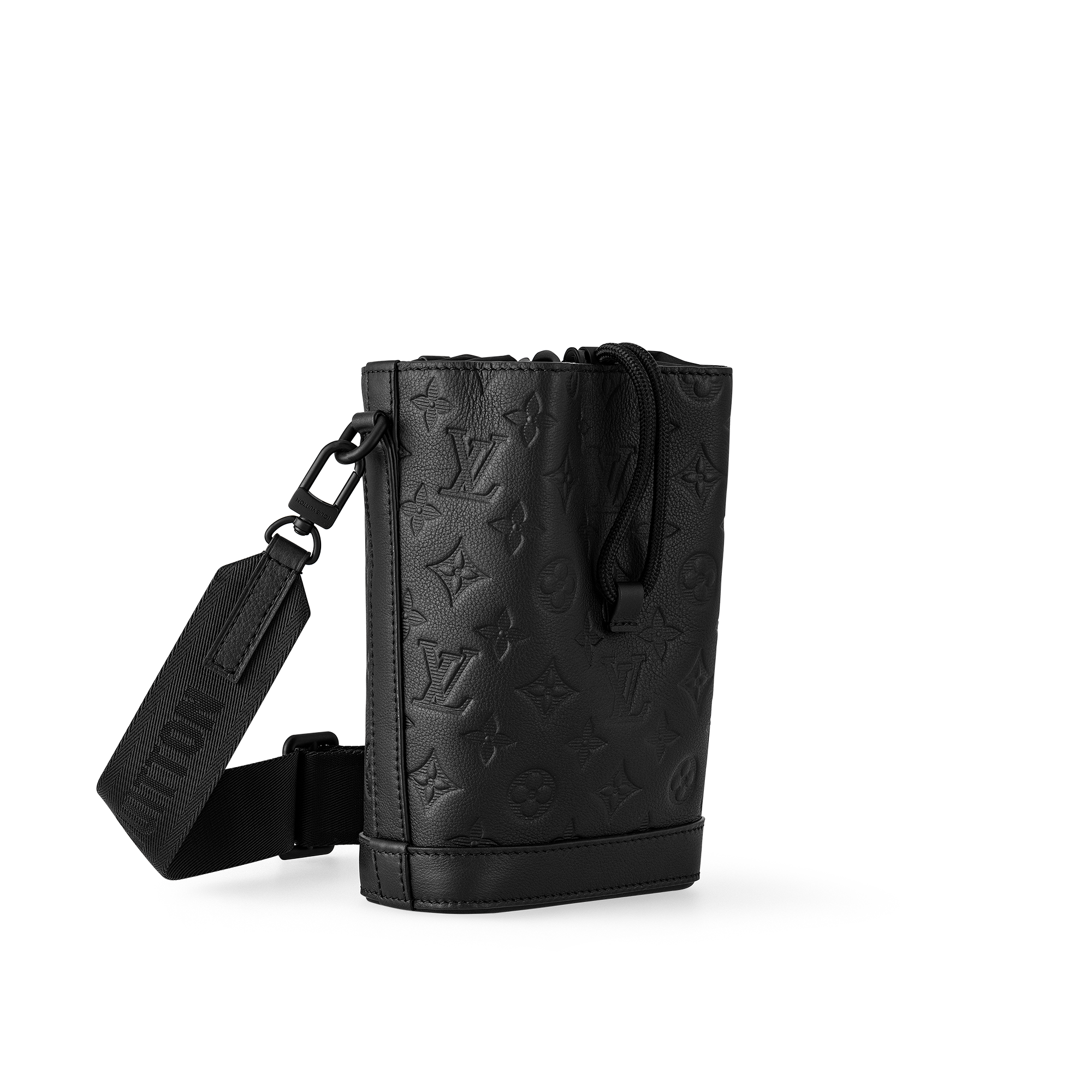 Men - Noe Sling Bag Monogram Shadow Men Bags All Collections | LOUIS VUITTON (Product zoom)