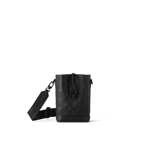 Men - Noe Sling Bag Monogram Shadow Leather Men Bags All Collections | LOUIS VUITTON (Product zoom)