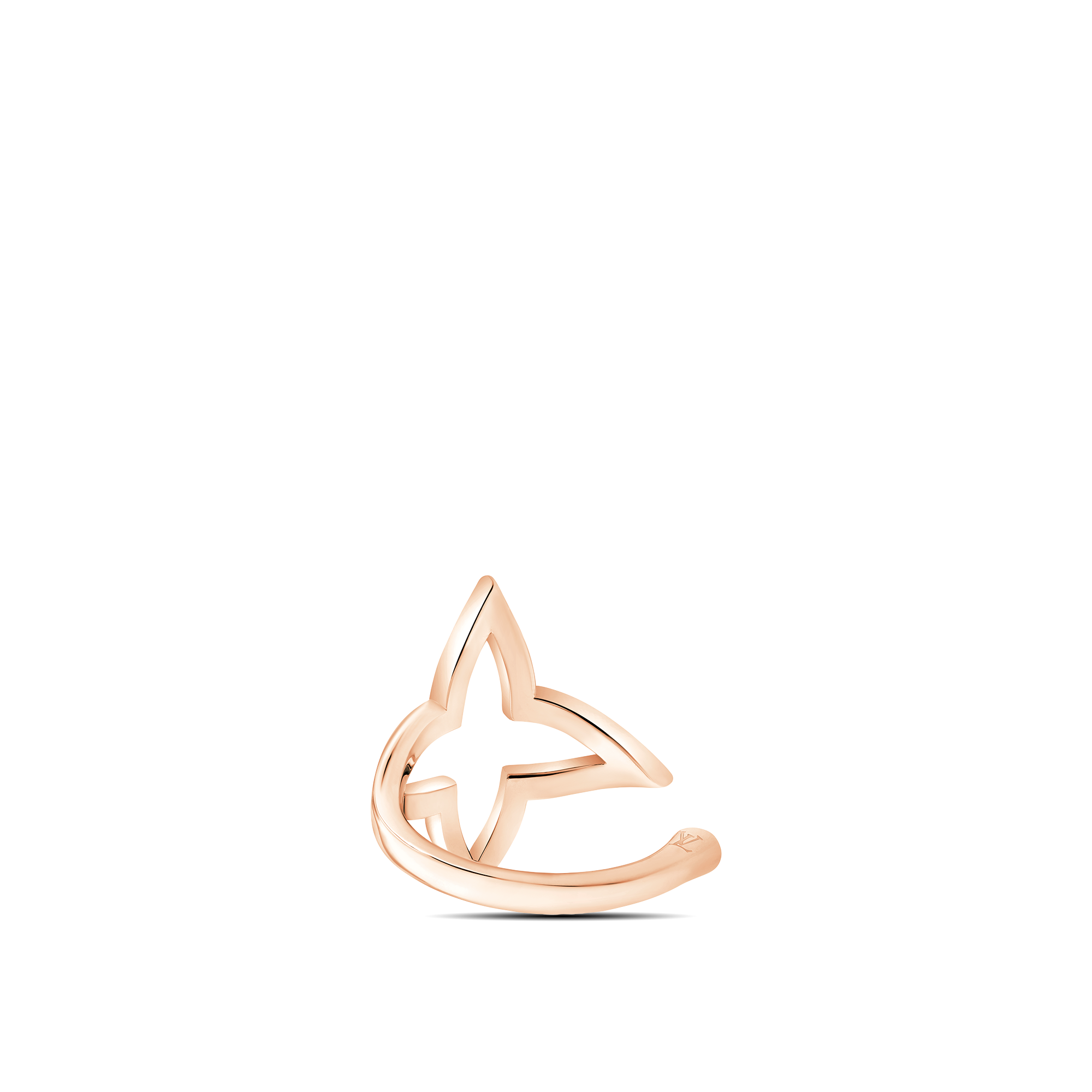 Jewellery - Ombre Blossom Open Ring, Pink Gold and Diamonds  Jewellery Categories Rings | LOUIS VUITTON (Product zoom)