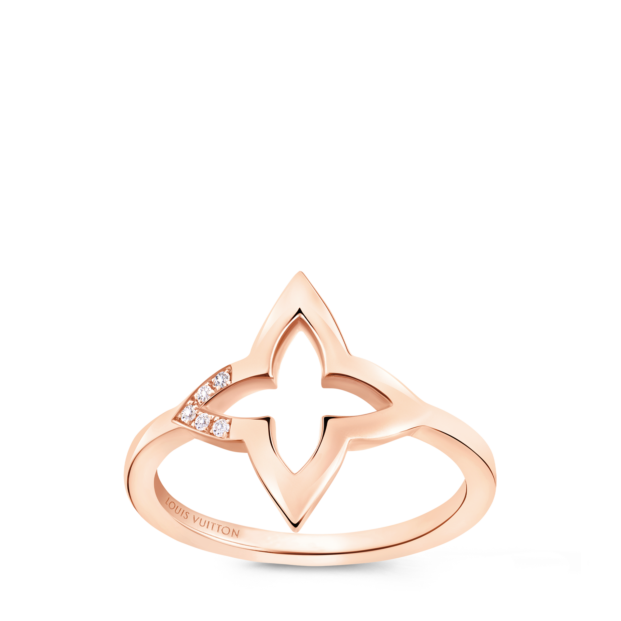 Jewellery - Ombre Blossom Ring, Pink Gold and Diamonds  Jewellery Categories Rings | LOUIS VUITTON (Product zoom)