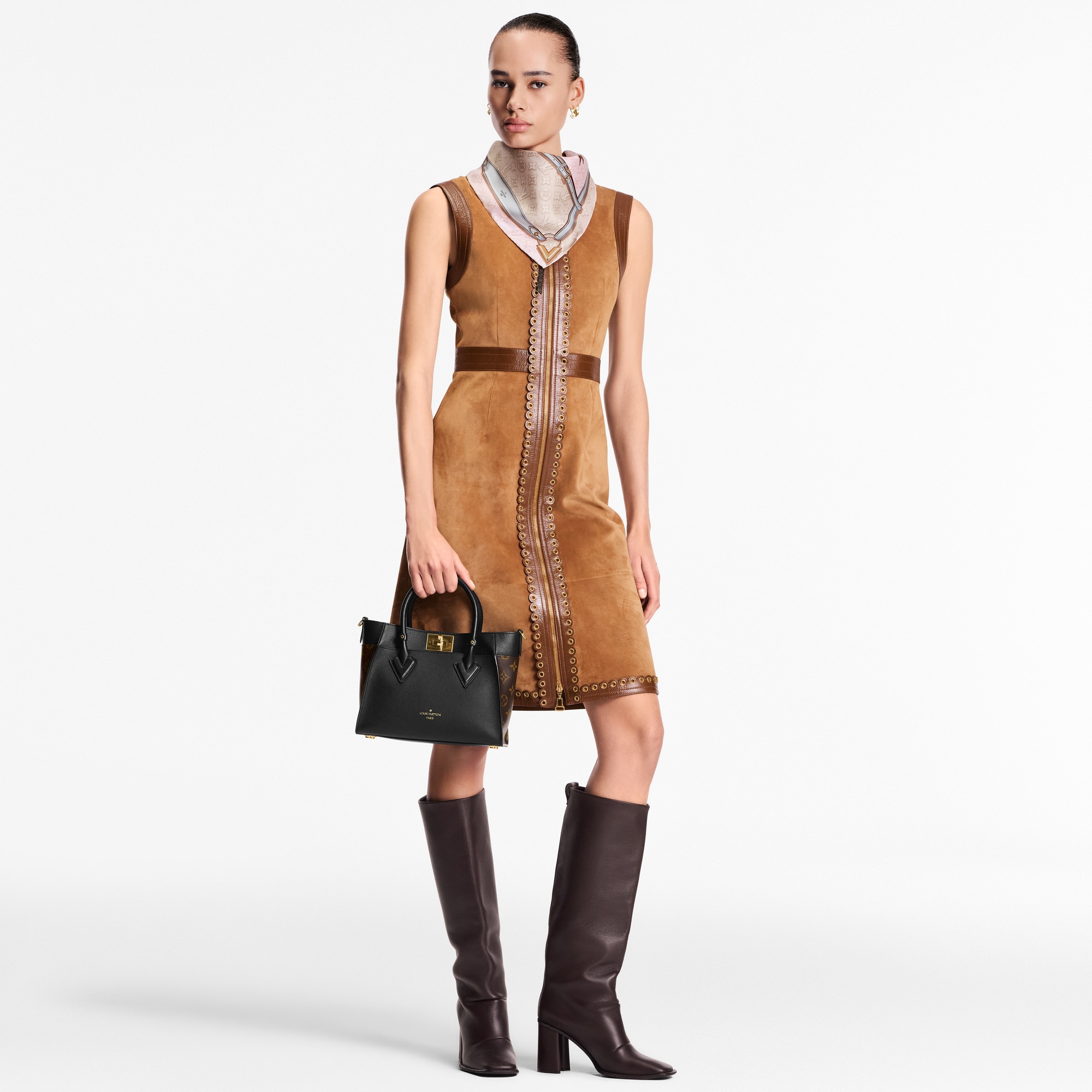 On My Side PM Tote Bag - Luxury Autres High End Black | LOUIS VUITTON 