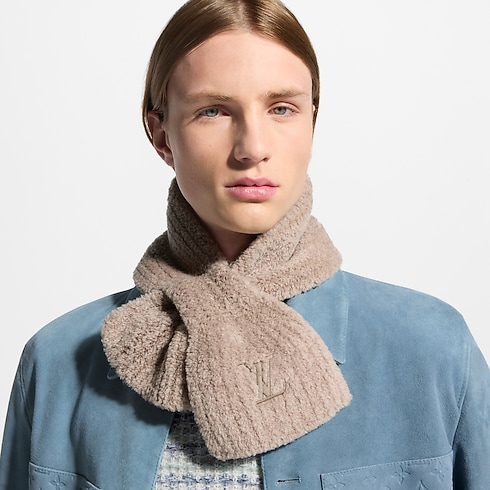 Men - Only LV Mini Comfy Scarf S00 Men Accessories All Accessories | LOUIS VUITTON (Product zoom)