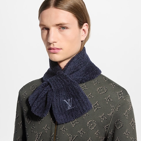 Men - Only LV Mini Comfy Scarf S00 Men Accessories All Accessories | LOUIS VUITTON (Product zoom)