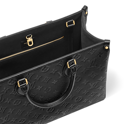 Women - OnTheGo MM Bag Monogram Empreinte Leather Women Handbags Handbags | LOUIS VUITTON (Product zoom)
