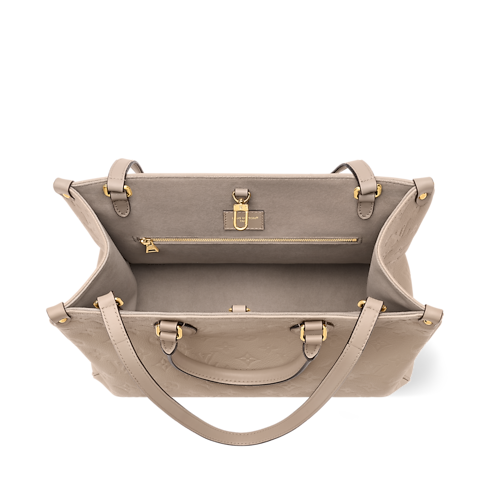 Women - OnTheGo MM Bag Monogram Empreinte Leather Women Handbags Handbags | LOUIS VUITTON (Product zoom)