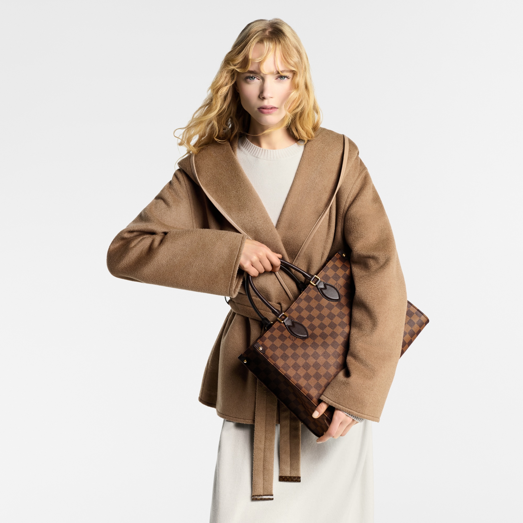 Bags and Small Leather Goods - OnTheGo MM Bag Damier Ebene Canvas Bags and Small Leather Goods Women