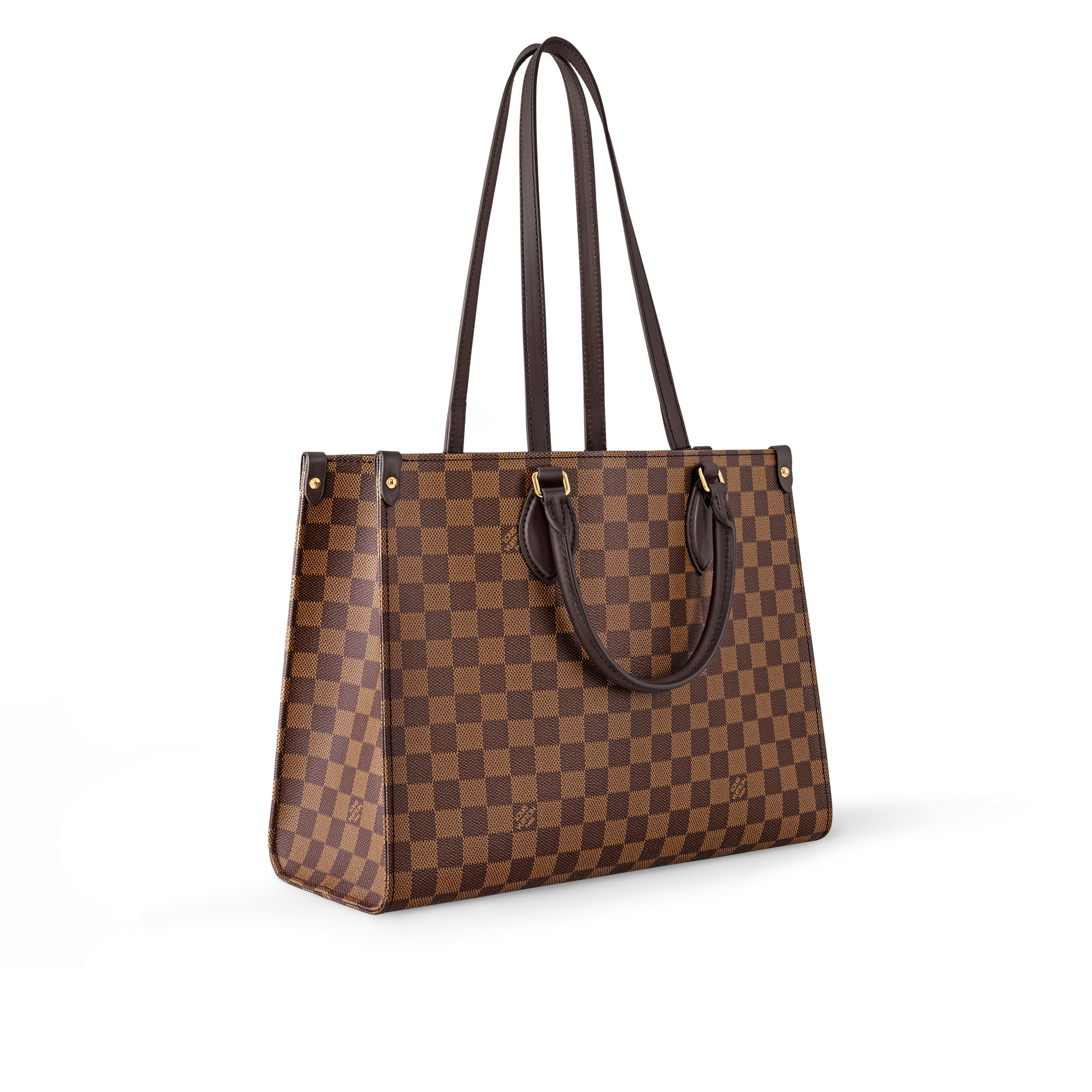 Bags and Small Leather Goods - OnTheGo MM Bag Damier Ebene Canvas Bags and Small Leather Goods Women