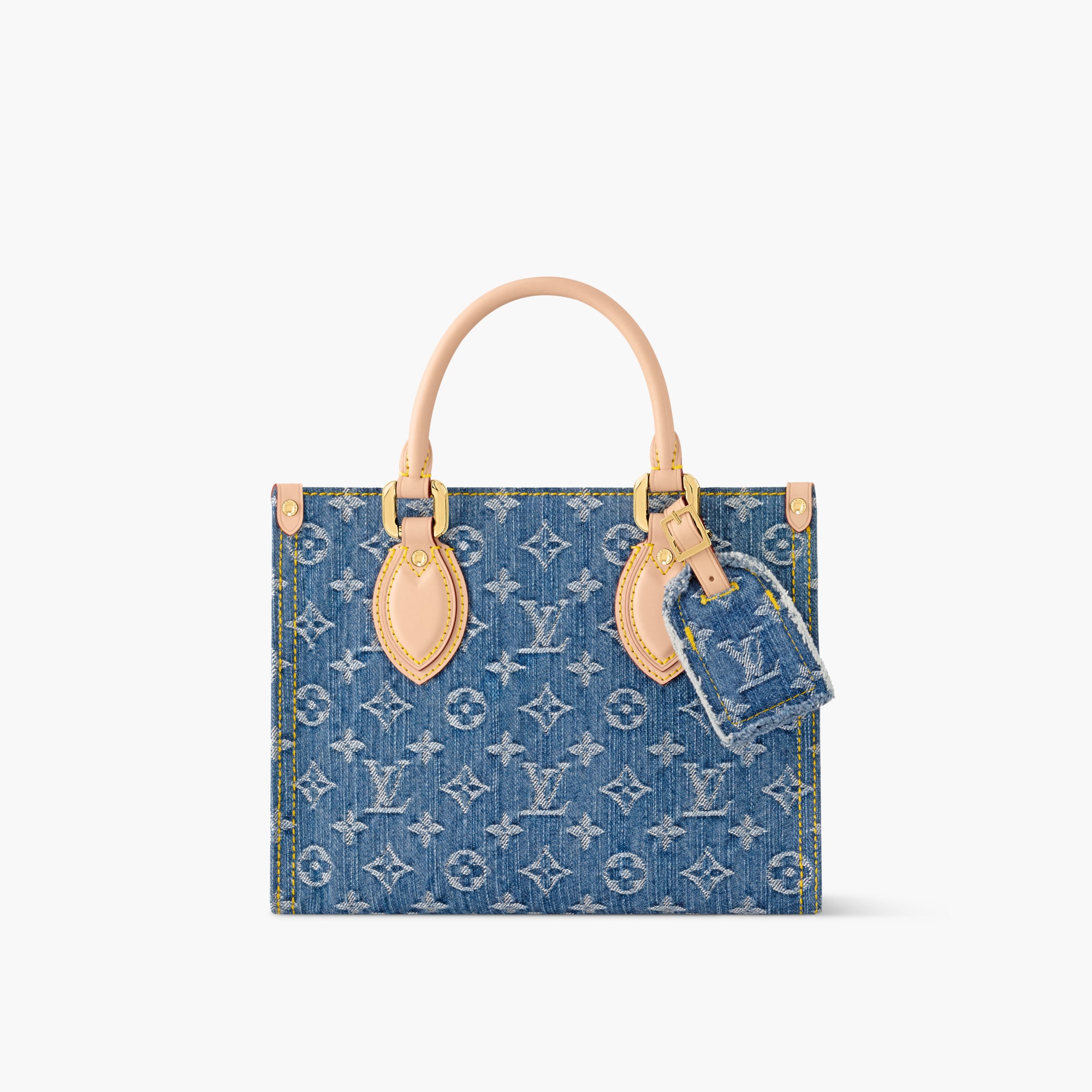OnTheGo PM Bag Luxury Monogram Denim Blue LOUIS VUITTON