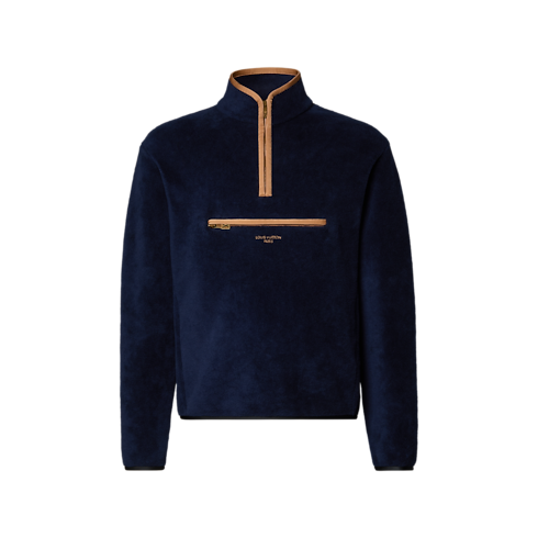 Packable Half-Zip Fleece front view
