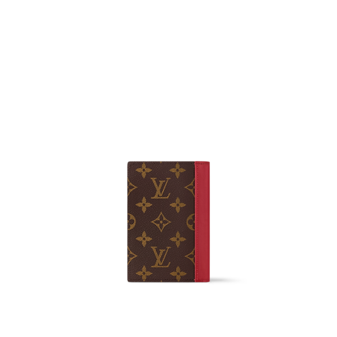 Men - Passport Cover Monogram Macassar Canvas Men Travel Travel Accessories and Organisers | LOUIS VUITTON (Product zoom)