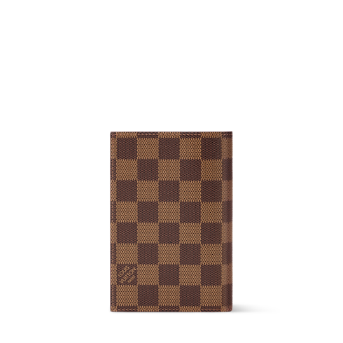 Women - Passport Cover Damier Ebene Canvas Women Wallets and Small Leather Goods New In Small Leather Goods | LOUIS VUITTON (Product zoom)