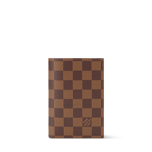 Women - Passport Cover Damier Ebene Canvas Women Wallets and Small Leather Goods New In Small Leather Goods | LOUIS VUITTON (Product zoom)