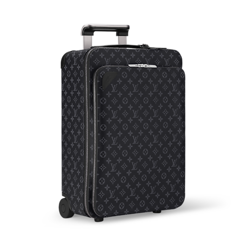 Men - Pégase Suitcase Monogram Eclipse Canvas Men Travel All Luggage and Accessories | LOUIS VUITTON (Product zoom)