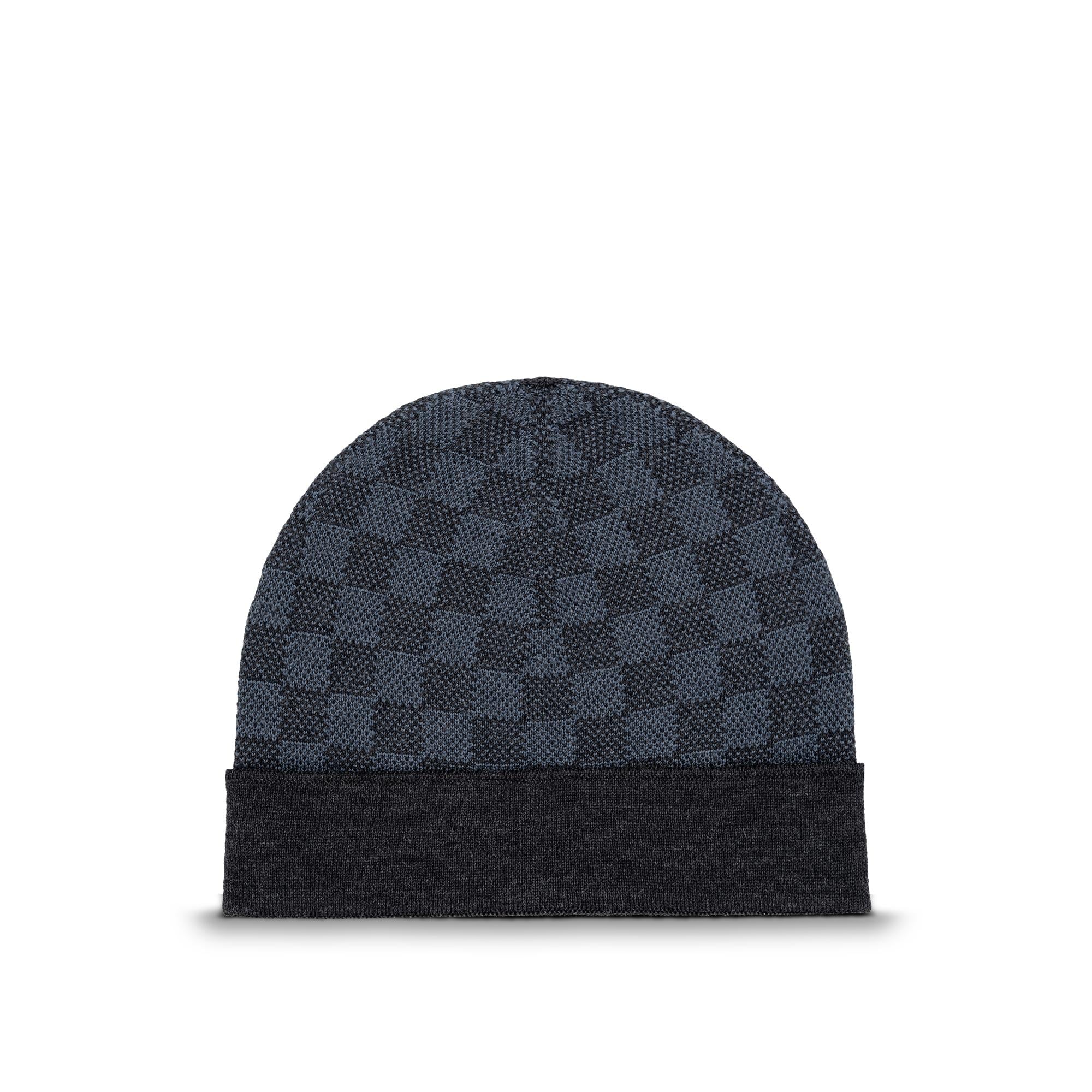 louis vuitton damier hat and scarf