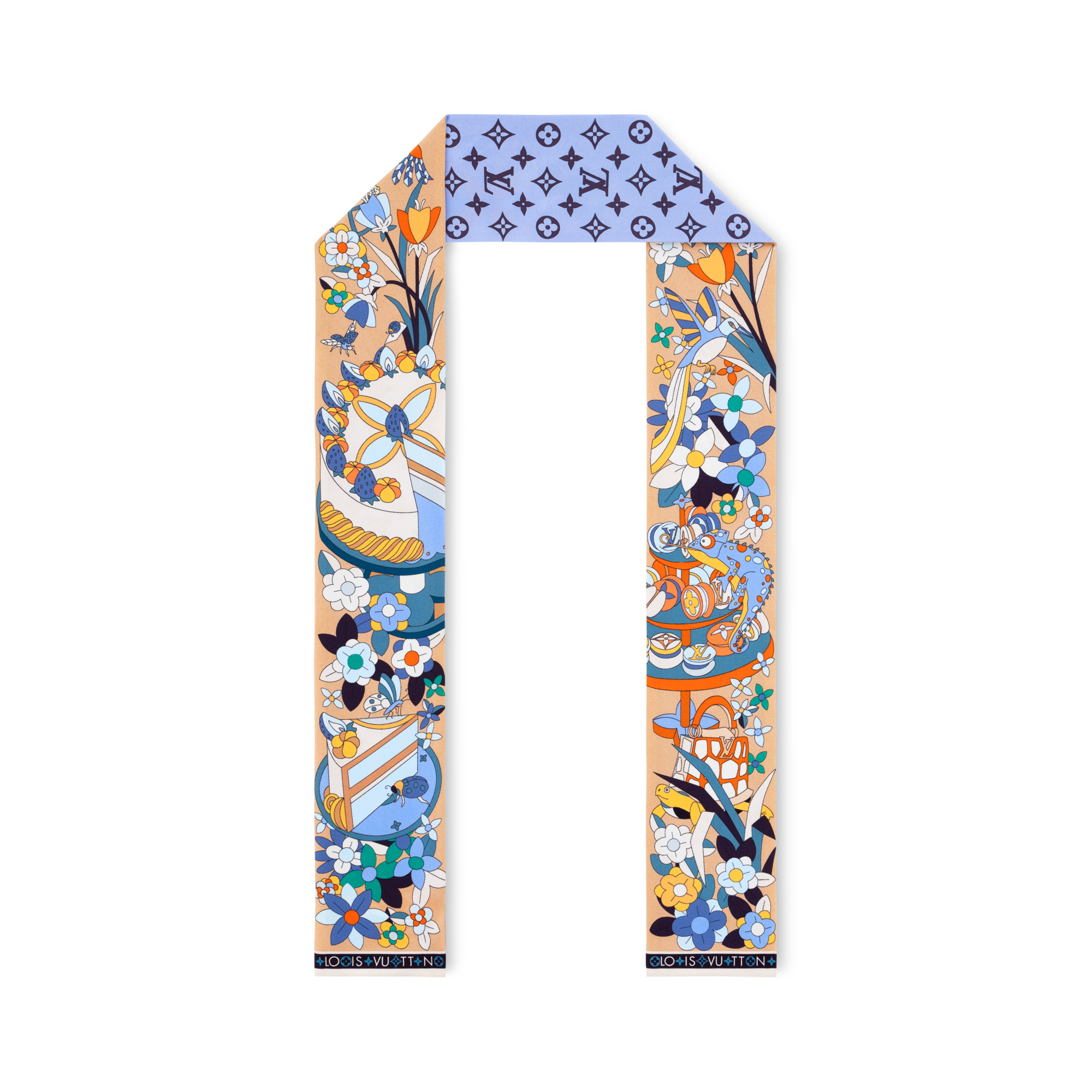 Women - Picnic Bandeau S00 Women Accessories Silk Squares and Bandeaux | LOUIS VUITTON (Product zoom)