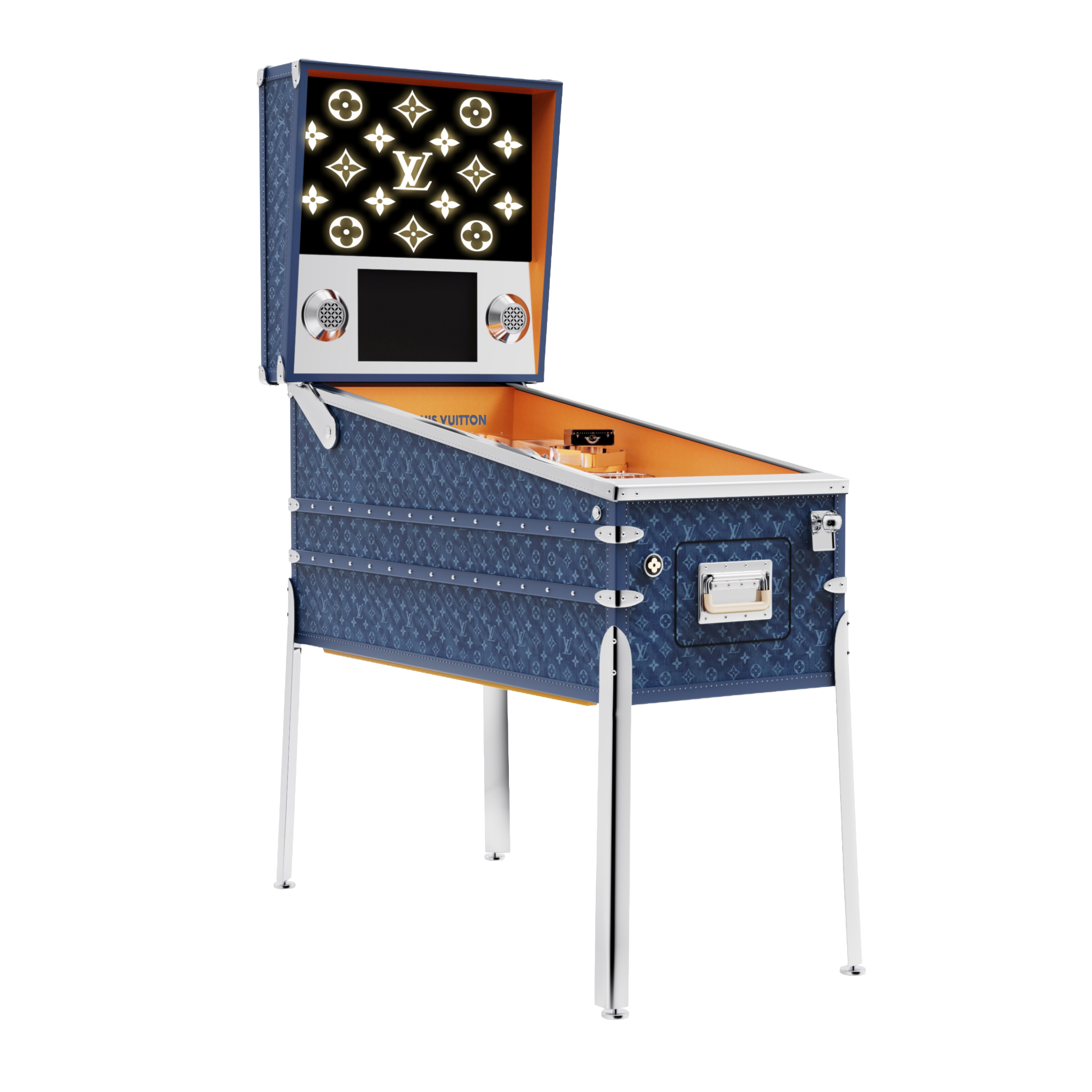 Trunks, Travel and Home - Pinball Monogram Canvas Trunks, Travel and Home Sport and Games } | LOUIS VUITTON (Product zoom)