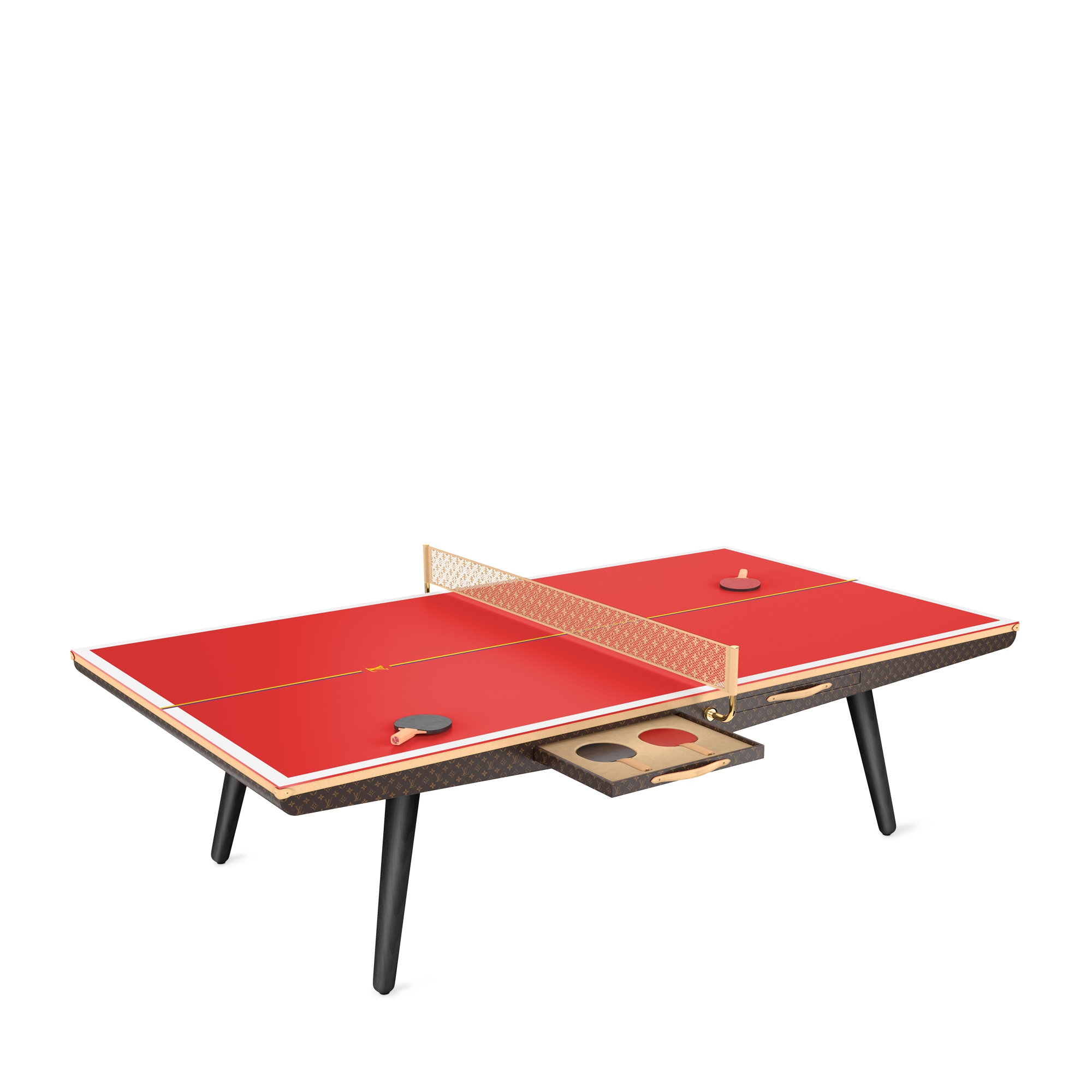 Trunks, Travel and Home - Ping-Pong Table Canvas Professional Size Leather & Other Materials Trunks, Travel and Home Sport and Games } | LOUIS VUITTON (Product zoom)