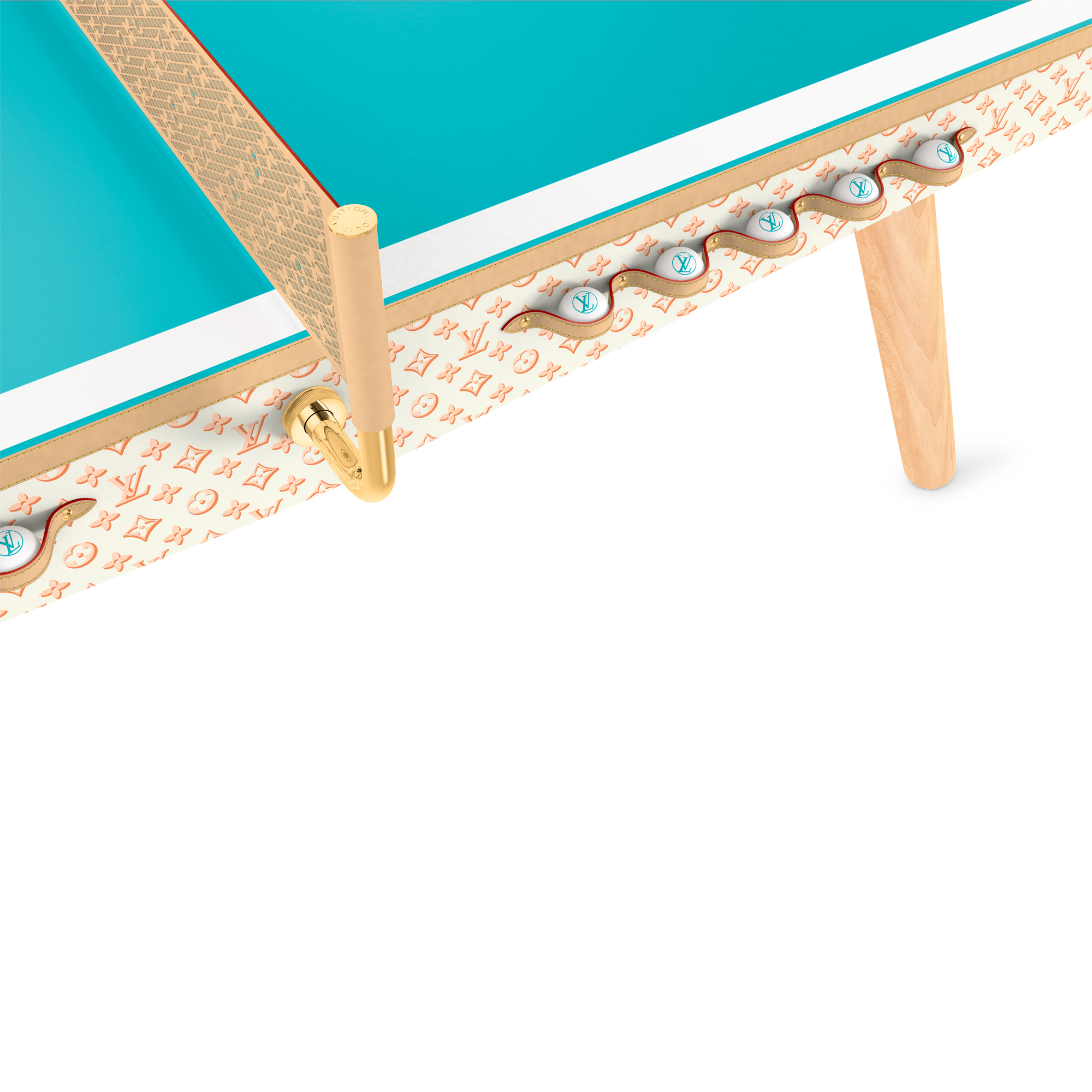 Trunks, Travel and Home - Ping-Pong Table Canvas Professional Size Leather & Other Materials Trunks, Travel and Home Sport and Games } | LOUIS VUITTON (Product zoom)