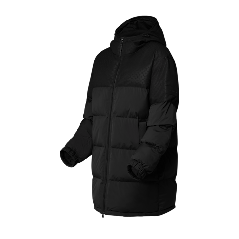 Men - Placed Monogram Ecodown Parka Men Ready-to-Wear Outerwear and Coats | LOUIS VUITTON (Product zoom)