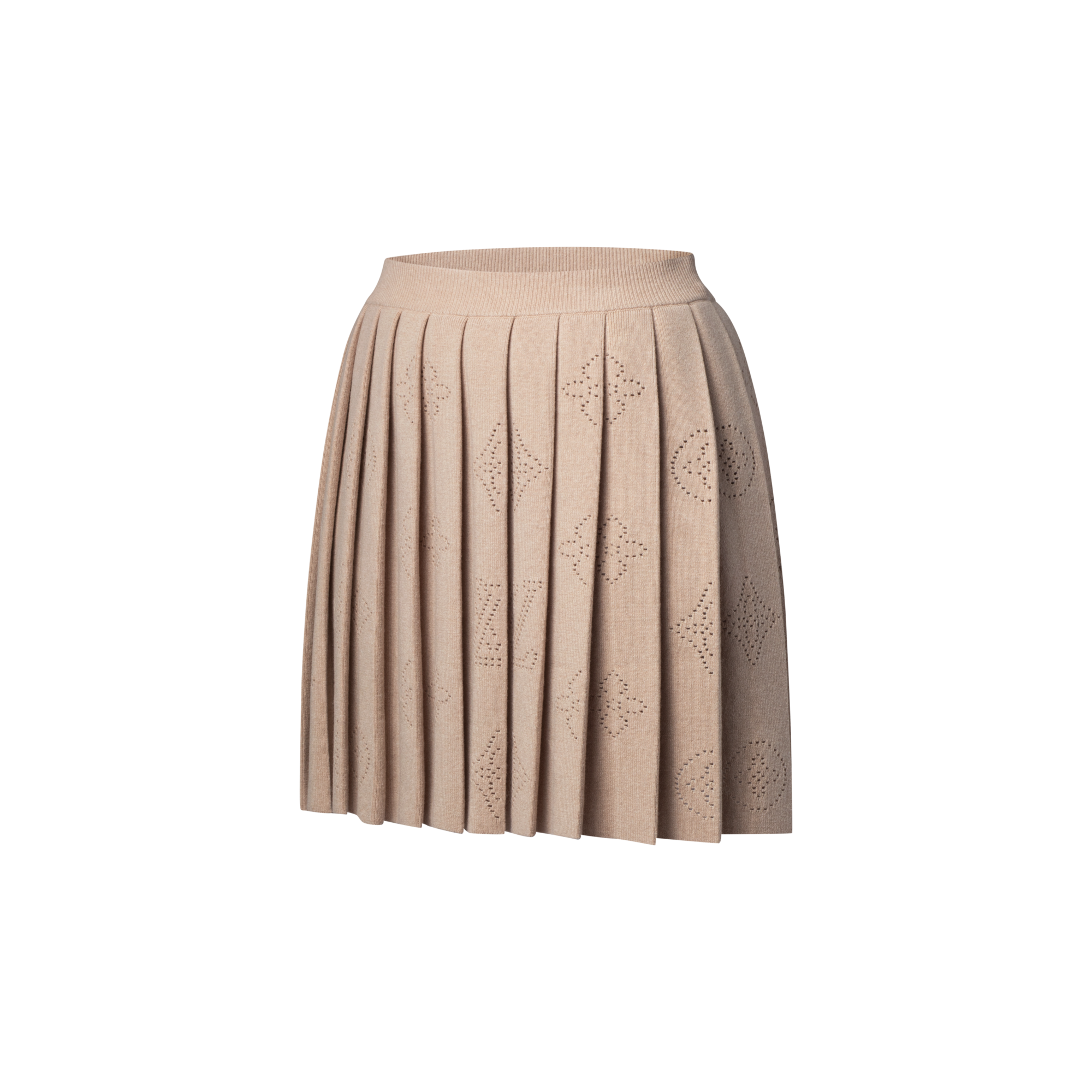 Women - Pleated Mahina Knit Skirt  Women Ready-to-Wear Skirts and Shorts | LOUIS VUITTON (Product zoom)