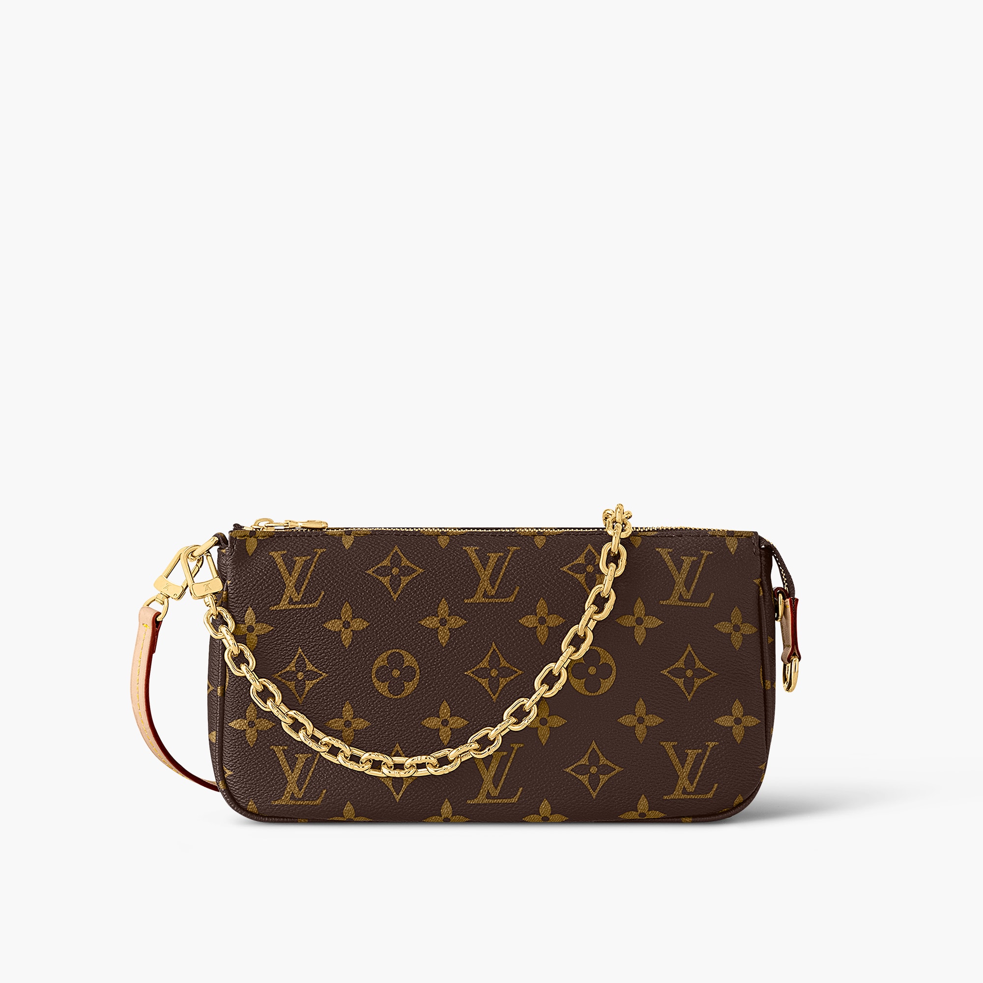 Pochette Accessoires Bag Luxury Monogram Canvas Brown LOUIS