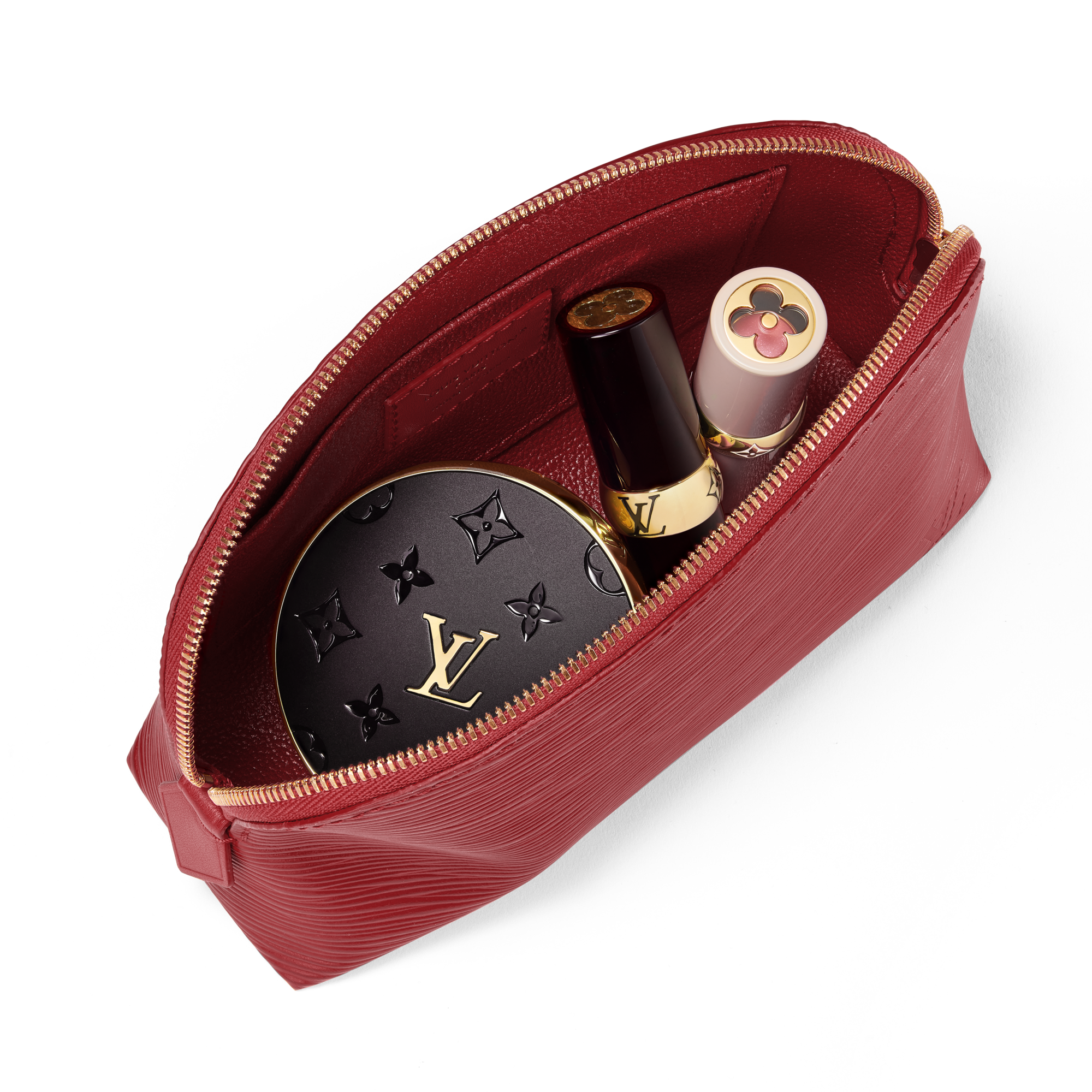 Women - Pochette Cosmétique PM Pouch Epi Leather Women Travel Travel Accessories and Organisers | LOUIS VUITTON (Product zoom)