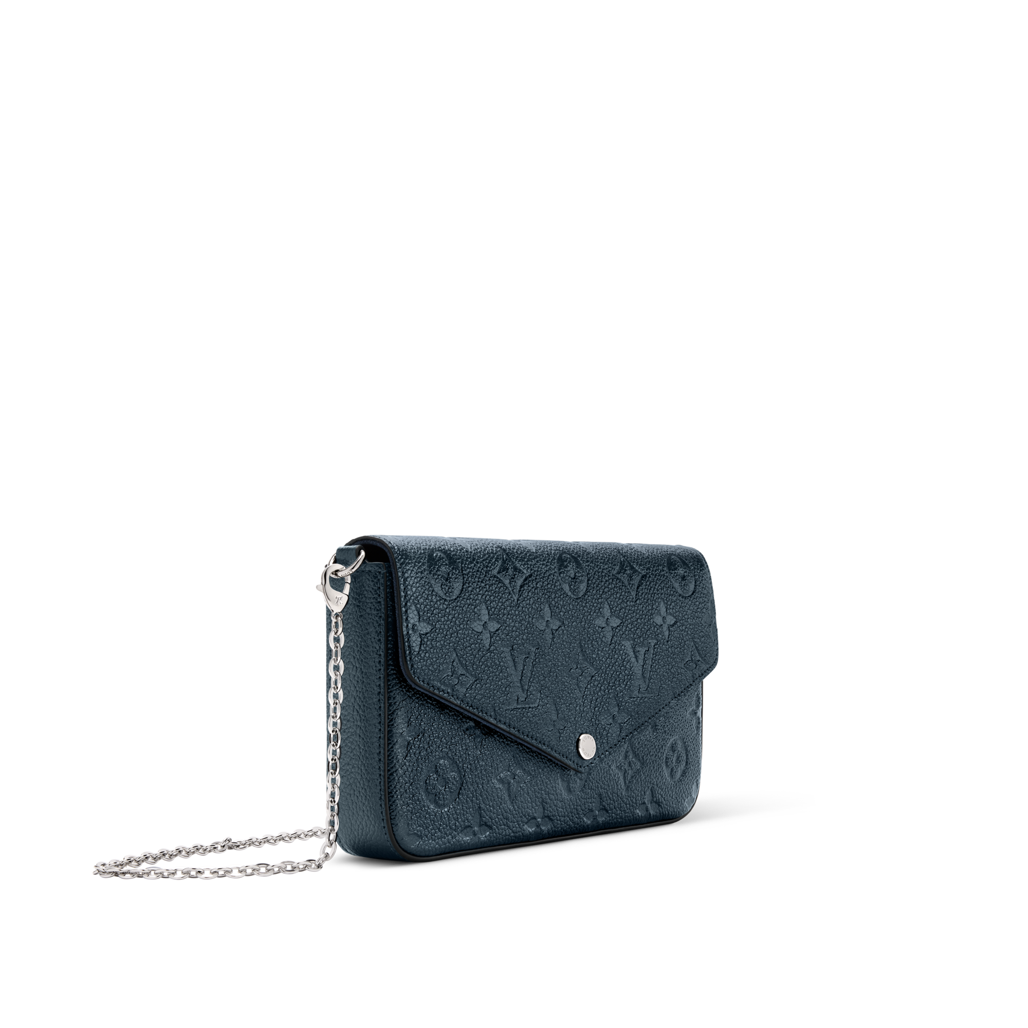 Women - Pochette Félicie Pouch Monogram Empreinte Leather Women Wallets and Small Leather Goods Wallets on Chain and Mini Bags | LOUIS VUITTON (Product zoom)