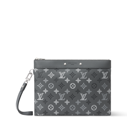 Men - Pochette To-Go Bag Monogram Shadow Men Wallets and Small Leather Goods All Wallets and Small Leather Goods | LOUIS VUITTON (Product zoom)