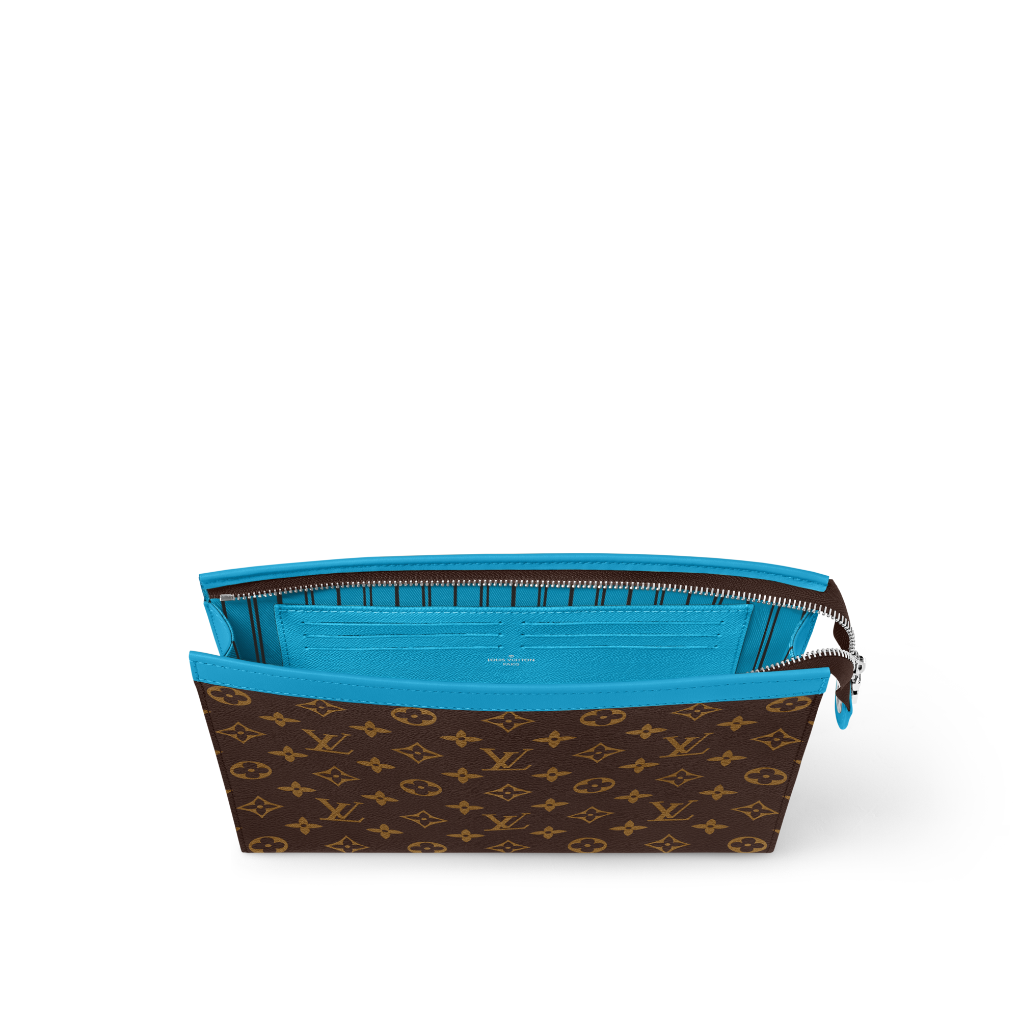 Super Lucky Day - Pochette Voyage MM Pouch Monogram Macassar Canvas Super Lucky Day For Him } | LOUIS VUITTON (Product zoom)