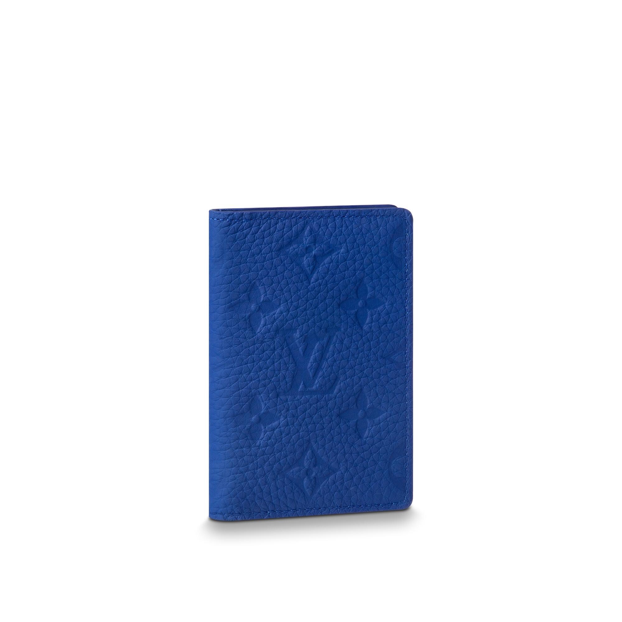 blue louis vuitton wallet mens